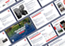 design a premium powerpoint pitch deck presentation